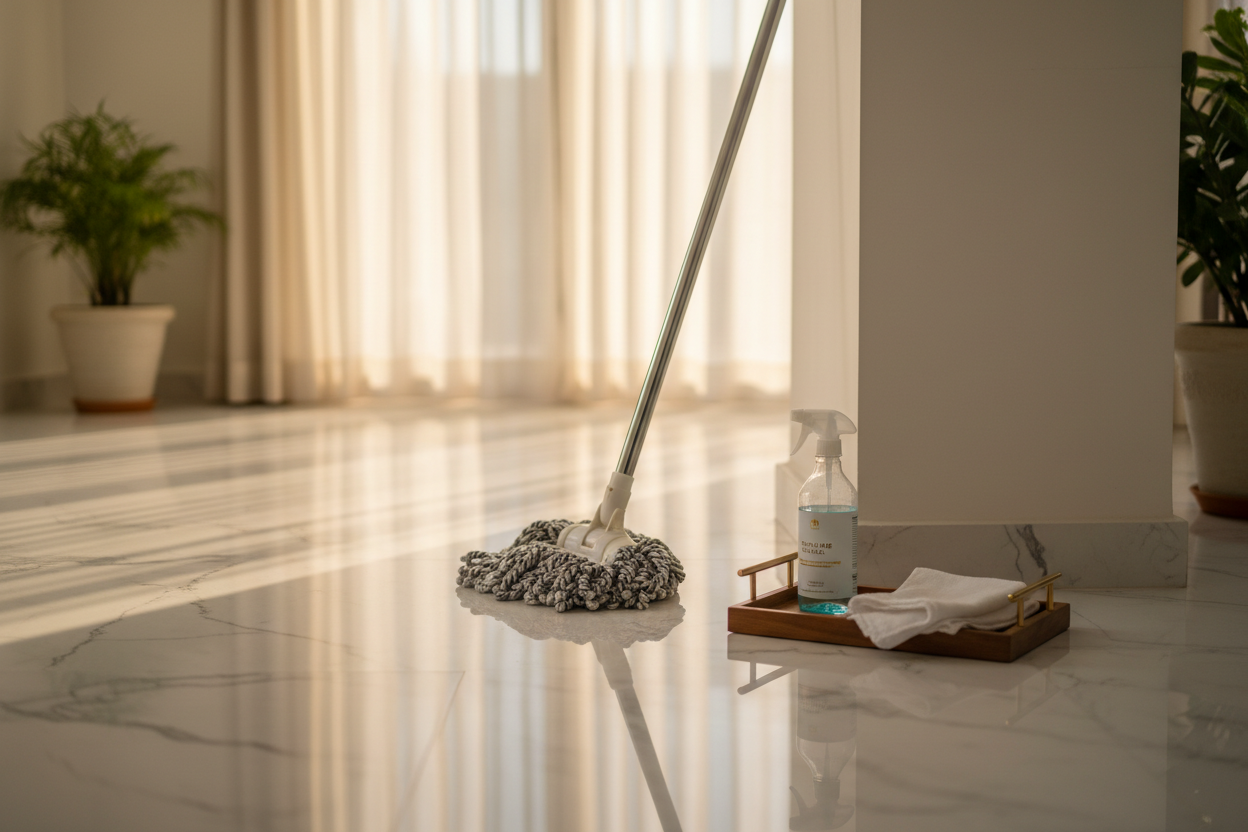 How to Clean Marble Floors Without Damaging Them — Tips & Tools