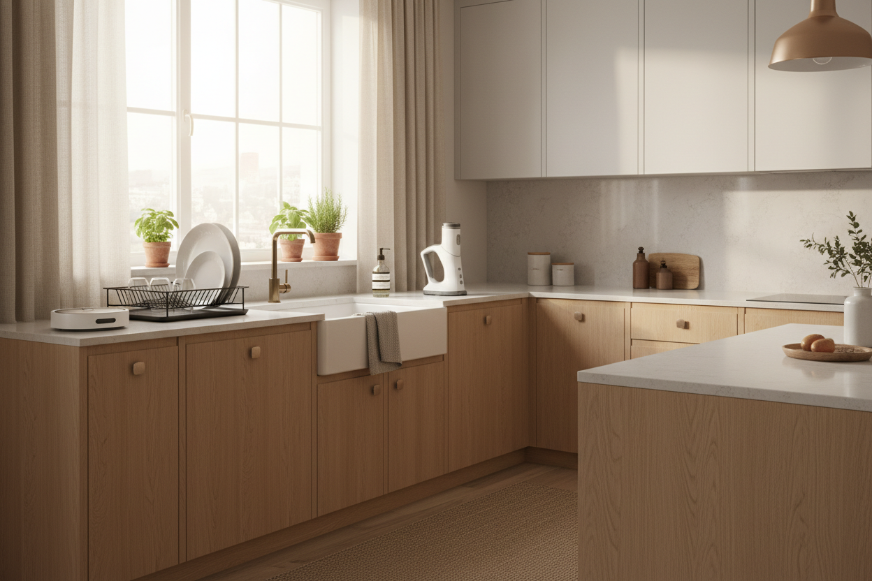 How to Keep Your Kitchen Clean Without Spending Hours — Smart Tools That Help