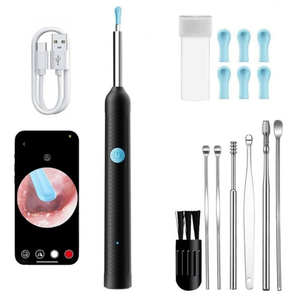 Earwax Cleaner With Camera & WiFi – HD Otoscope (Multicolor)
