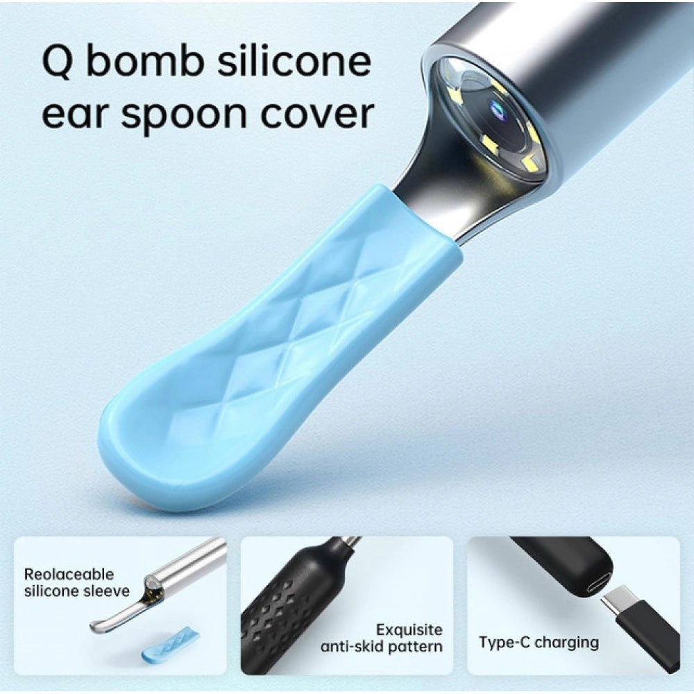 Earwax Cleaner With Camera & WiFi – HD Otoscope (Multicolor)