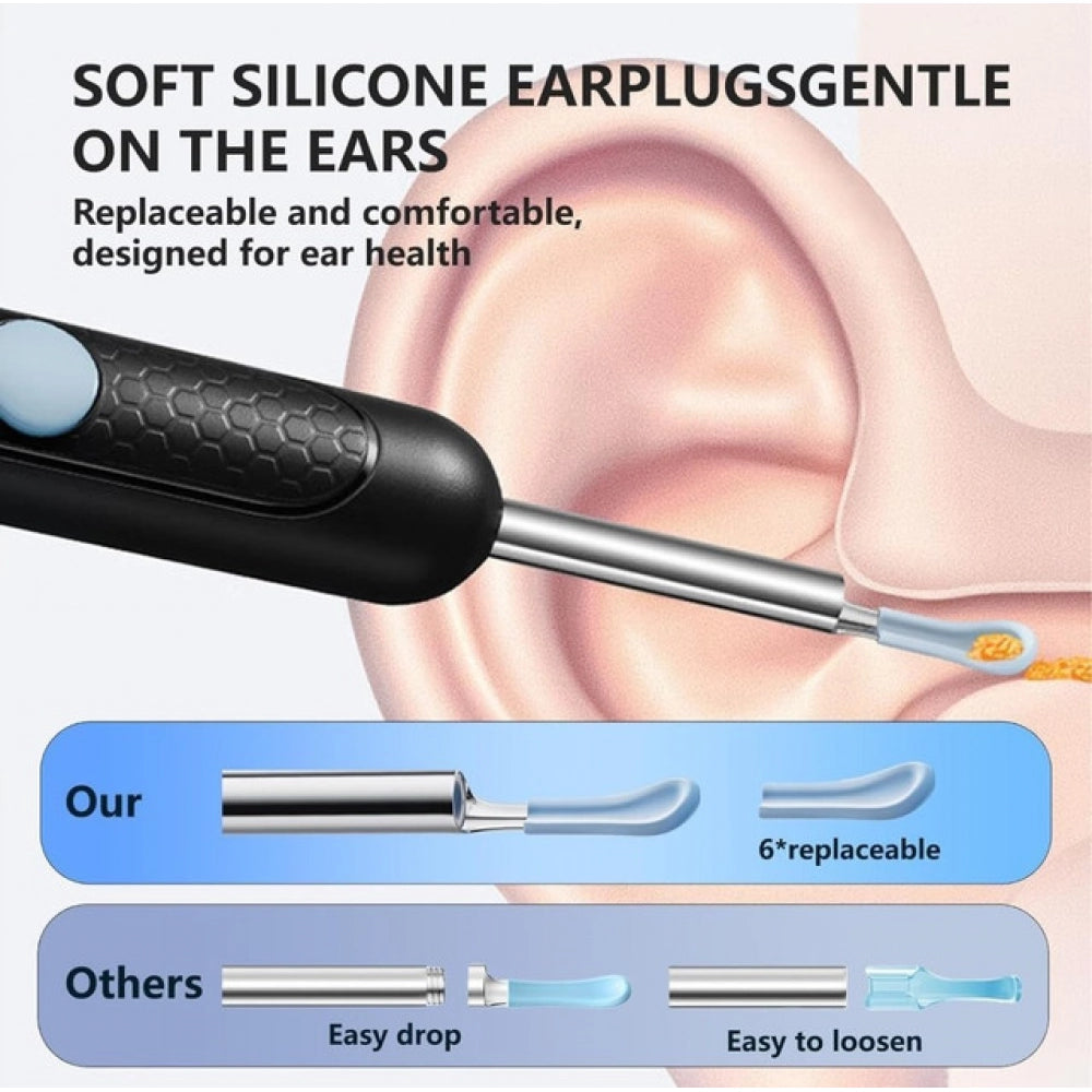 Earwax Cleaner With Camera & WiFi – HD Otoscope (Multicolor)