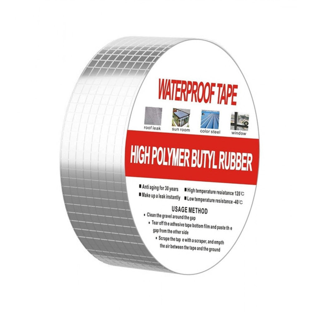 Aluminium Waterproof Foil Tape 2 Inch – Pack of 2 (Silver)
