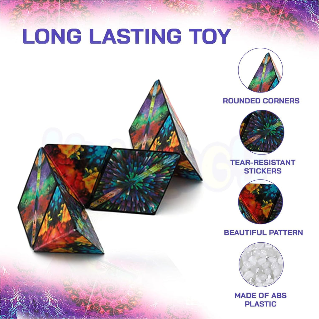 Magic Cube Shape Shifting Puzzle Box for Kids