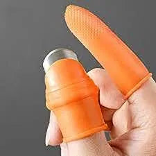 KPS Silicone Thumb Knife, Kitchen Garden Finger Cutter Tool for Quickly Cutting Vegetables Plant,  (Set of 1) - Clever Nest