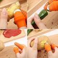 KPS Silicone Thumb Knife, Kitchen Garden Finger Cutter Tool for Quickly Cutting Vegetables Plant,  (Set of 1) - Clever Nest