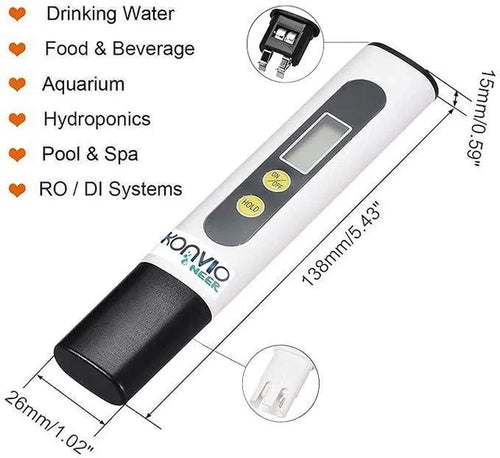 Digital Water TDS Meter Tester – Check Water Quality Instantly