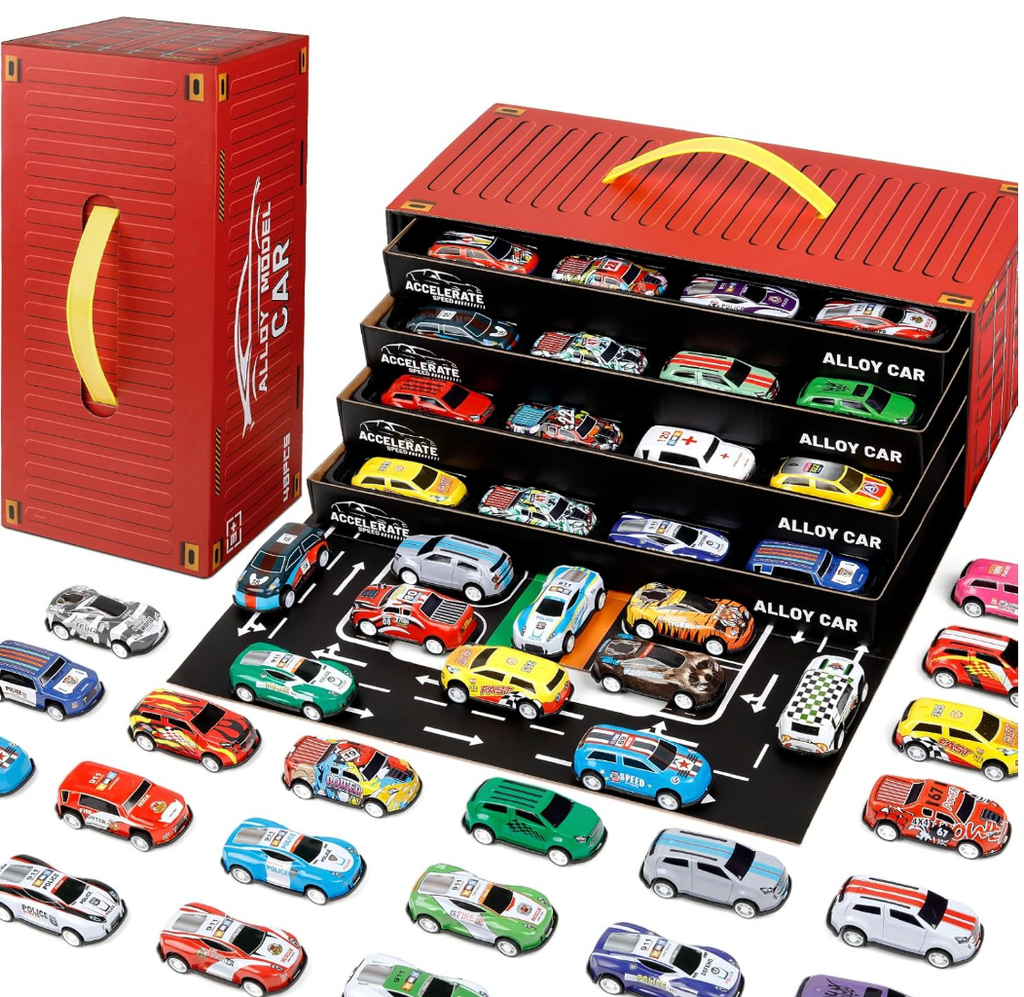 Pull Back Car Set Toy (48 pcs)